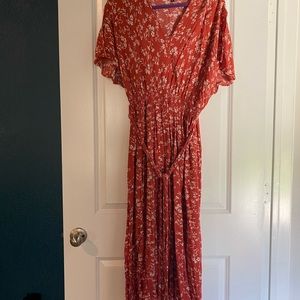 ⭐️3 for $30⭐️ Rust orange maxi dress